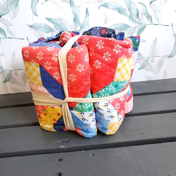 PIONEER WOMAN | Starlight Patchwork Sham Set 2pc sz King - Picture 6 of 7